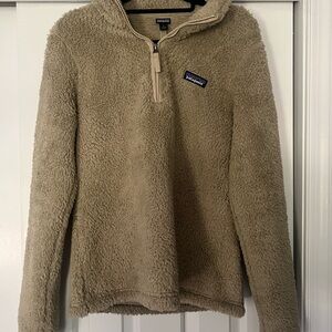 Patagonia Tan Fleece Pullover